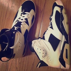 Air Jordan Retro 6 Oreo Size 13 Black/ White